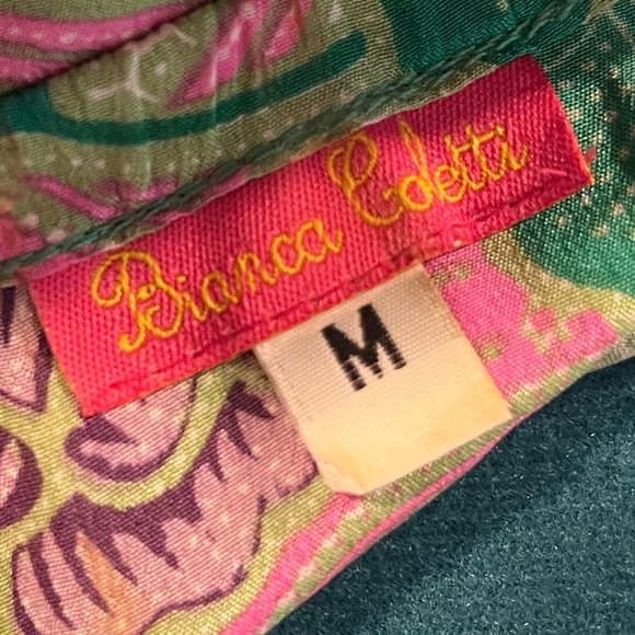 Multicolor Biance Coletti peasant blouse - Picture 5 of 5